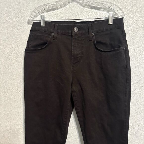 Hudson Jeans Mens Size 34x34 Black Blake Slim Straight Mid Rise Stretch Denim - Picture 2 of 14
